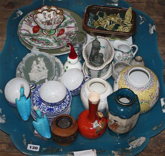 Qty Oriental & European ceramics